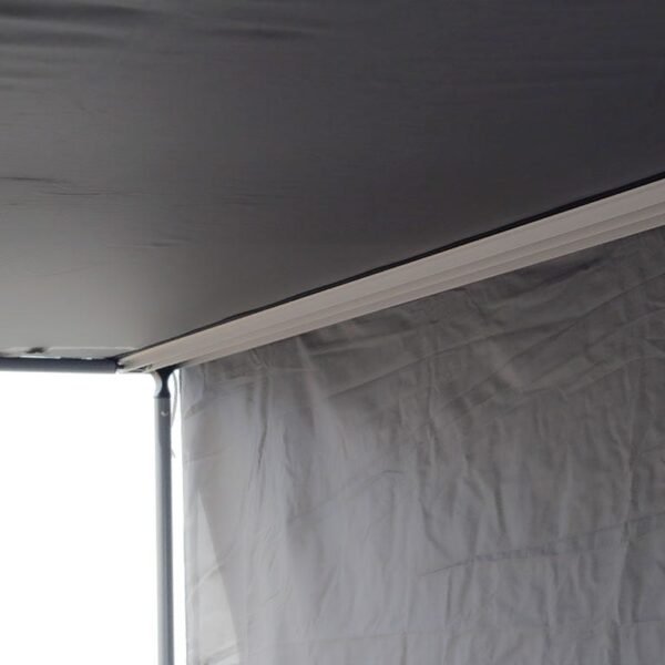 Brise-vent/soleil pour auvent de 2 m
