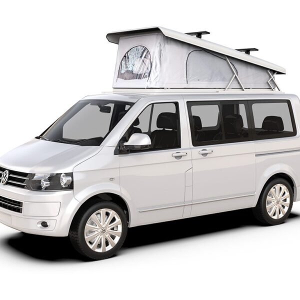 Kit de barres de toit pour le Volkswagen T5/T6 Kombi (2003 - jusqu'à présent) avec toit relevable de SCA