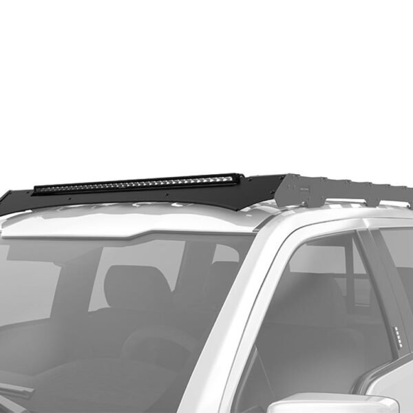 Déflecteur de vent 40in pour barre lumineuse de galerie Slimsport du Ford F150 Crew Cab (2021-jusqu'à présent)