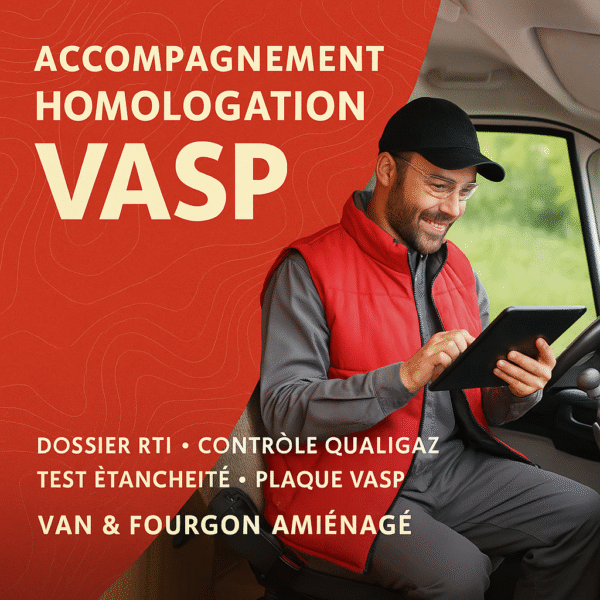 Accompagnement Homologation VASP – RTI DREAL – Van & Fourgon aménagé